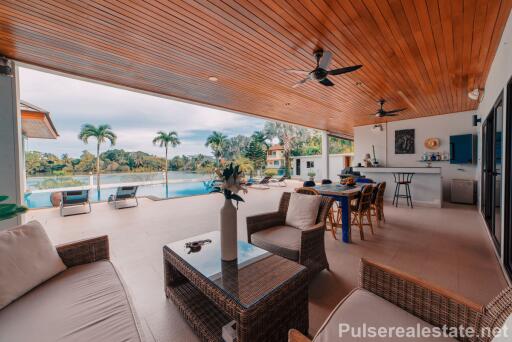 Exclusive Lakefront 5 Bedroom Villa for Sale in Land & House Park, Chalong, Phuket