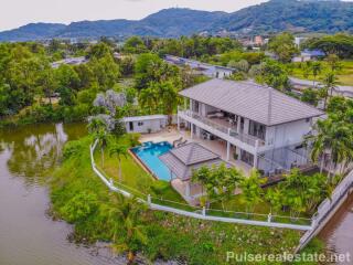 Exclusive Lakefront 5 Bedroom Villa for Sale in Land & House Park, Chalong, Phuket