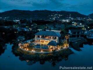 Exclusive Lakefront 5 Bedroom Villa for Sale in Land & House Park, Chalong, Phuket