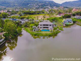 Exclusive Lakefront 5 Bedroom Villa for Sale in Land & House Park, Chalong, Phuket