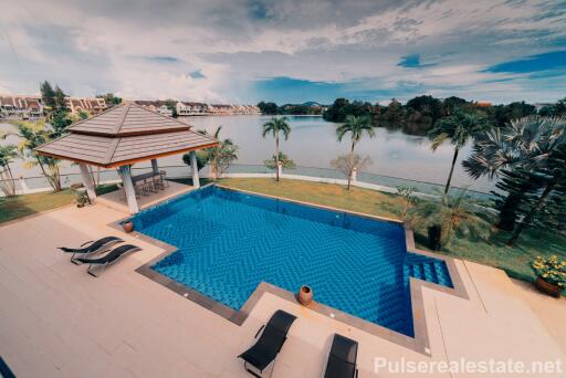 Exclusive Lakefront 5 Bedroom Villa for Sale in Land & House Park, Chalong, Phuket