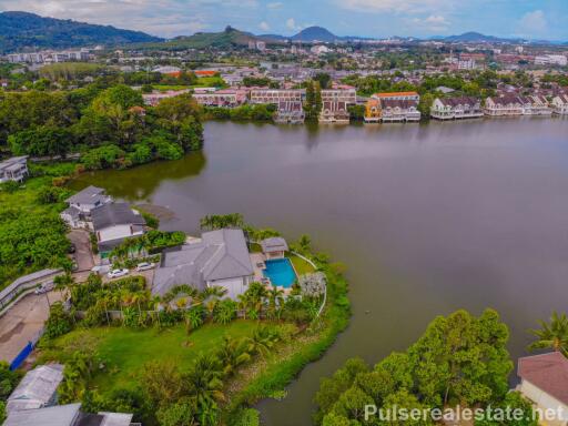 Exclusive Lakefront 5 Bedroom Villa for Sale in Land & House Park, Chalong, Phuket