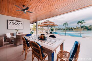 Exclusive Lakefront 5 Bedroom Villa for Sale in Land & House Park, Chalong, Phuket