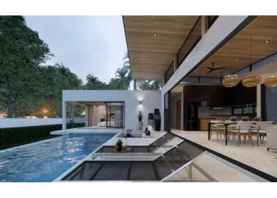 tropical 3 bedroom off-plan pool villas in Lamai - 920121001-1791
