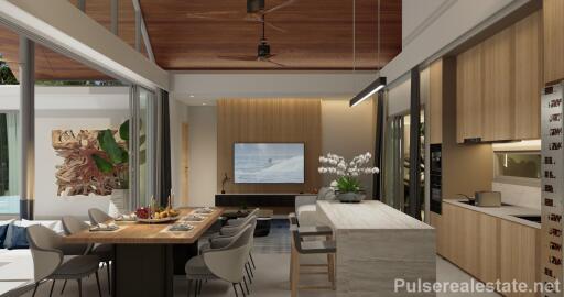 Modern Contemporary 3 Bedroom Pool Villas for Sale, Pasak 8, Cherngtalay, Phuket