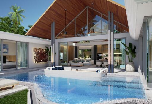 Modern Contemporary 3 Bedroom Pool Villas for Sale, Pasak 8, Cherngtalay, Phuket