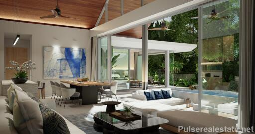 Modern Contemporary 3 Bedroom Pool Villas for Sale, Pasak 8, Cherngtalay, Phuket