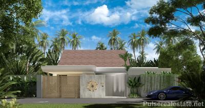 Modern Contemporary 3 Bedroom Pool Villas for Sale, Pasak 8, Cherngtalay, Phuket