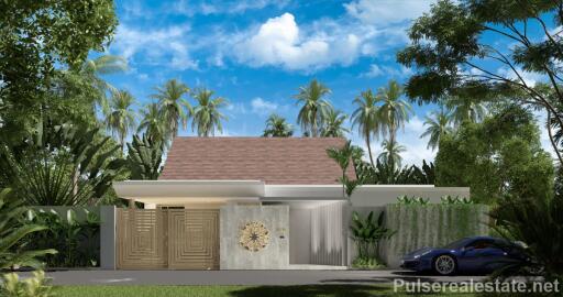 Modern Contemporary 3 Bedroom Pool Villas for Sale, Pasak 8, Cherngtalay, Phuket