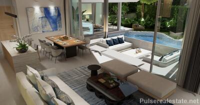 Modern Contemporary 3 Bedroom Pool Villas for Sale, Pasak 8, Cherngtalay, Phuket