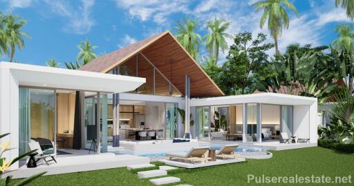 Modern Contemporary 3 Bedroom Pool Villas for Sale, Pasak 8, Cherngtalay, Phuket