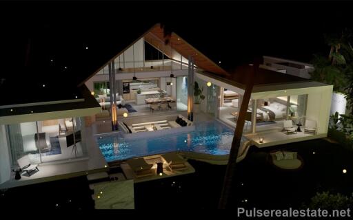 Modern Contemporary 3 Bedroom Pool Villas for Sale, Pasak 8, Cherngtalay, Phuket