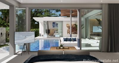 Modern Contemporary 3 Bedroom Pool Villas for Sale, Pasak 8, Cherngtalay, Phuket