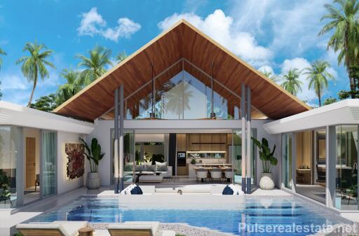 Modern Contemporary 3 Bedroom Pool Villas for Sale, Pasak 8, Cherngtalay, Phuket