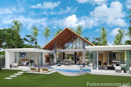 Modern Contemporary 3 Bedroom Pool Villas for Sale, Pasak 8, Cherngtalay, Phuket