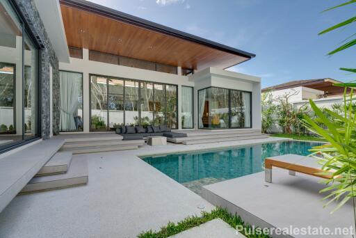 Modern 4 Bedroom Private Pool Villas In Bang Tao Beach, Phuket