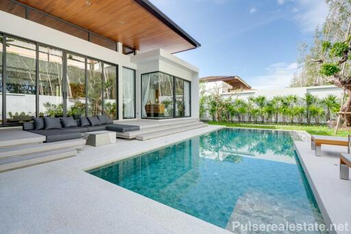 Modern 4 Bedroom Private Pool Villas In Bang Tao Beach, Phuket