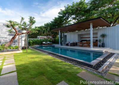 Modern 4 Bedroom Luxury Pool Villas in the Center of Cherngtalay / Bangtao, Only 10 mins to Layan Beach