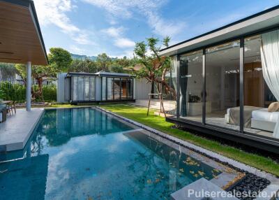 Modern 4 Bedroom Luxury Pool Villas in the Center of Cherngtalay / Bangtao, Only 10 mins to Layan Beach