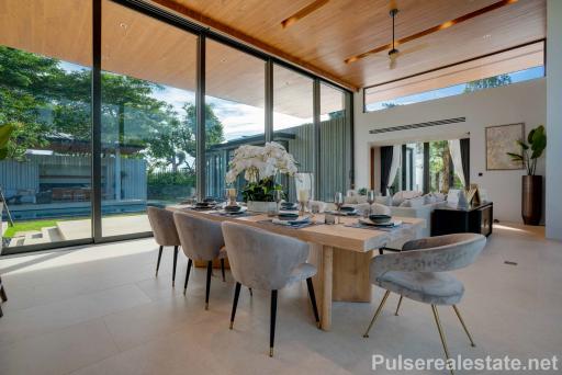 Modern 4 Bedroom Luxury Pool Villas in the Center of Cherngtalay / Bangtao, Only 10 mins to Layan Beach