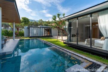 New 4 bed Pool Villas in Cherngtalay, Modern & Luxury Design, 10 mins from Layan Beach