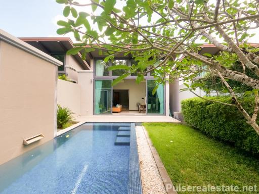 Two Bedroom Pool Villa for Sale in Si Sunthon, near Blue Tree Phuket