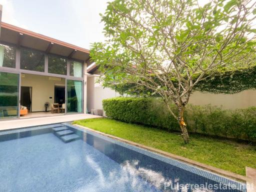 Two Bedroom Pool Villa for Sale in Si Sunthon, near Blue Tree Phuket