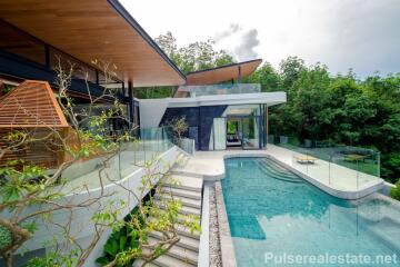 Exclusive Panoramic Mountain View 5 Bedroom Pool Villas, Cherngtalay, Phuket