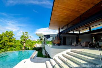 Exclusive Panoramic Mountain View 5 Bedroom Pool Villas, Cherngtalay, Phuket