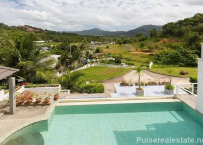 Hillside Loch Palm Golf Course View Pool Villa, Contemporary Design, Overlooking Kathu Valley