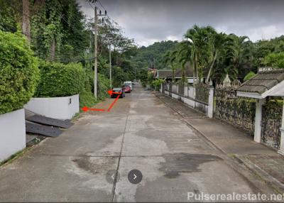 Sea View Land for Sale in Phuket, near Green Place Condo, Samkong