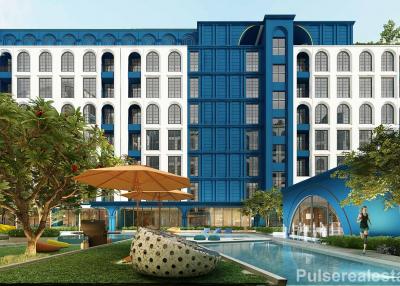 New 3 Bedroom Condo, 500m From Boat Avenue, Bangtao, 5% Guaranteed Rental Return For 3 Years