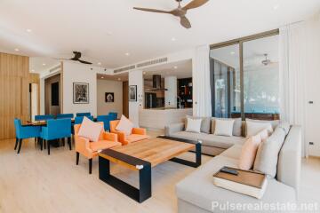 Direct Beach Access Foreign Freehold Penthouse at Baan Mai Khao, Phuket