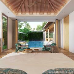 Tropical 3 Bedroom Villas in Bangjo - Solar Panels - Luxury Asian-fushion Theme