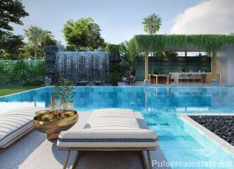 Tropical 3 Bedroom Villas in Bangjo - Solar Panels - Luxury Asian-fushion Theme