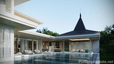 Tropical 4 Bedroom Villas In Bangjo - Solar Panels - Luxury Asian-Fushion Theme