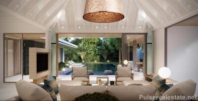 Tropical 4 Bedroom Villas In Bangjo - Solar Panels - Luxury Asian-Fushion Theme