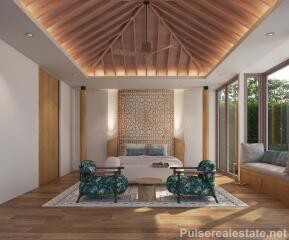 Luxury 4 Bedroom Villas In Layan - Solar Panels - Tropical Asian-Fushion Theme