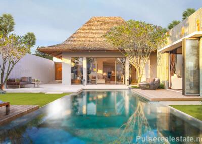 4 Bedroom Grand Luxury Pool Villas for Sale in Thalang, Large Plots, 15 Minutes from Beach