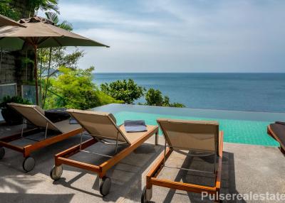 Oceanfront Laem Singh Villa for Sale in Kamala, Views of Surin Beach and Amanpuri