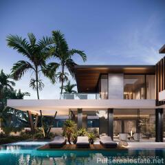 Luxury 4 Bedroom Pool Villas, Layan Beach Phuket, Prime Location, Epansive Living Areas