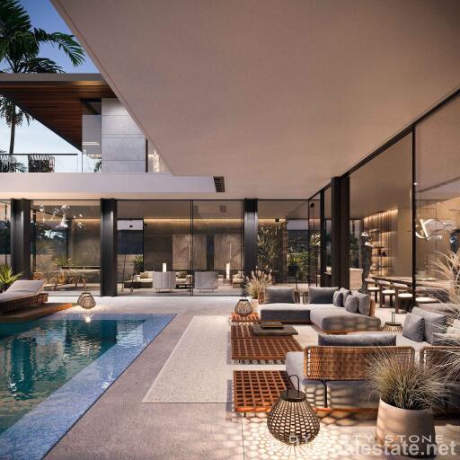 Luxury 4 Bedroom Pool Villas, Layan Beach Phuket, Prime Location, Epansive Living Areas