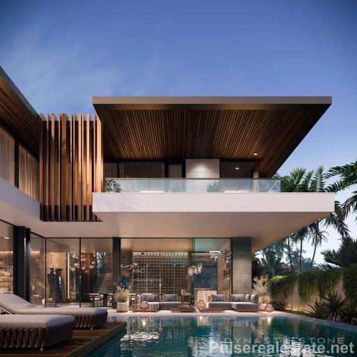 Luxury 4 Bedroom Pool Villas, Layan Beach Phuket, Prime Location, Epansive Living Areas