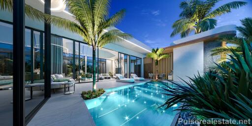 New Luxury 3 Bedroom Pool Villa for Sale, Bang Tao Beach, Phuket