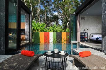 2 Bed Partial Ocean View Villa Overlooking the Kamala Valley, 5 Min from Beach Good Rental Income