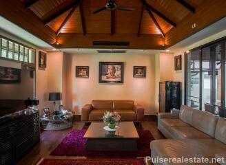 4-6 Bed Family Residence in Cherng Talay, Pasak, 5 min from Boat Avenue, Porto and Bang Tao Beach