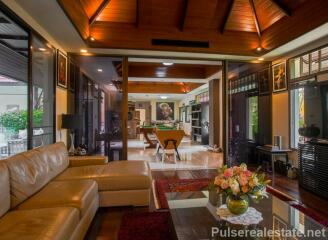 4-6 Bed Family Residence in Cherng Talay, Pasak, 5 min from Boat Avenue, Porto and Bang Tao Beach