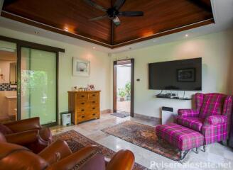 4-6 Bed Family Residence in Cherng Talay, Pasak, 5 min from Boat Avenue, Porto and Bang Tao Beach