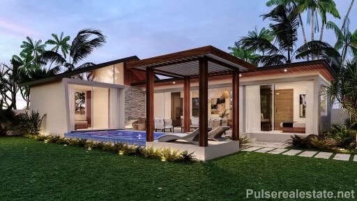 Brand New 3 Bedroom Pool Villas for Sale, Soi Suksan Rawai