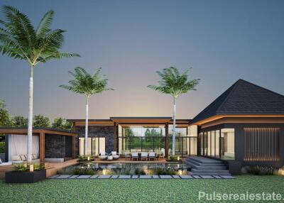 Modern Tropical 4 Bedroom Pool Villa, Soi Suksan, 10 Minutes From Rawai Beachfront